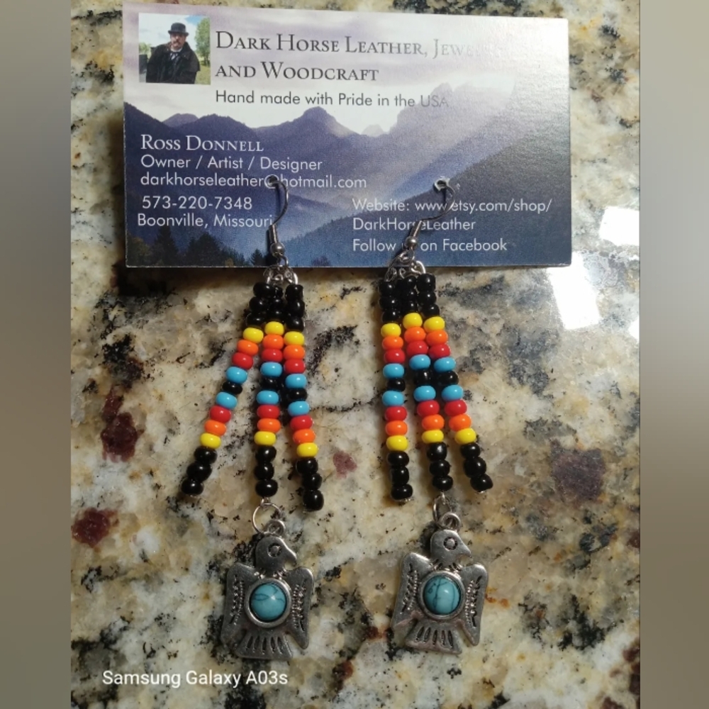 Southwestern Tribal Beaded Earnings